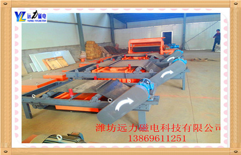 山西永磁帶式自卸式除鐵器廠(chǎng)家	