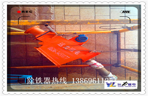 管道自動除鐵器，河南管道式自動除鐵器價格_河南管道式自動除鐵器價格廠家應用安裝示意圖型12000高斯_可定制工作原理