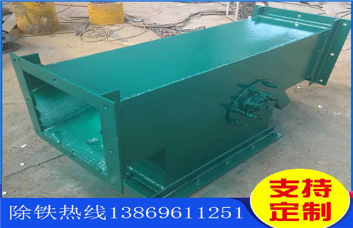 管道式粉料永磁除鐵器，河南管道式粉料永磁除鐵器_河南管道式粉料永磁除鐵器的優(yōu)缺點(diǎn)安裝示意圖型12000高斯_工作原理 