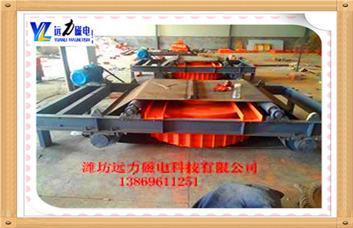 油冷電磁自卸除鐵器，江西RCDF電磁油冷自卸式除鐵器及安裝高度要求_江西RCDF電磁油冷自卸式除鐵器設(shè)備不卸料怎么回事，如何清理及接線